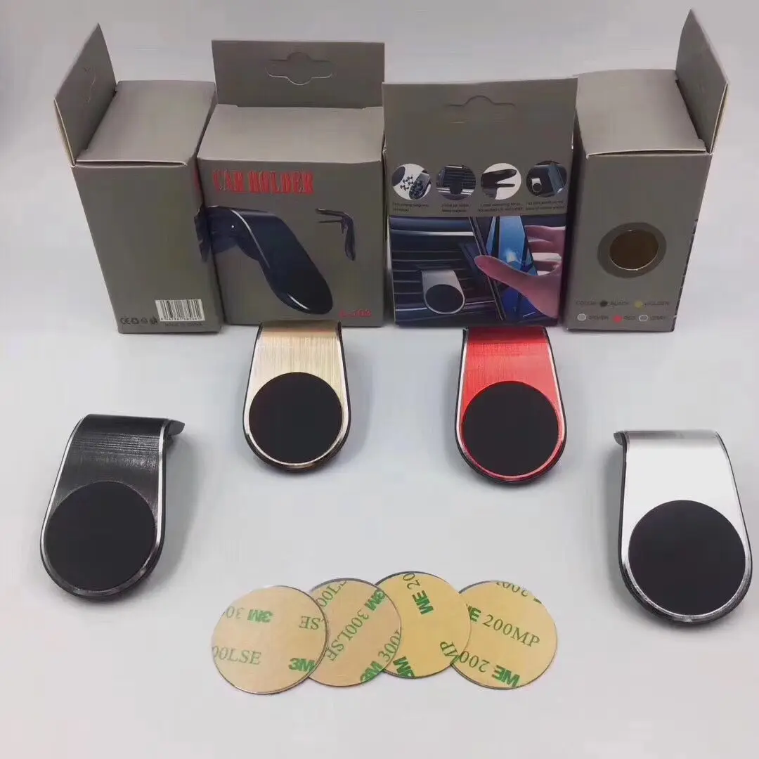 2020 Metal Magnetic Car Phone Holder Mini Air Vent Clip Mount Magnet Mobile Stand For iPhone XS Max Xiaomi Smartphones in Car.jpg