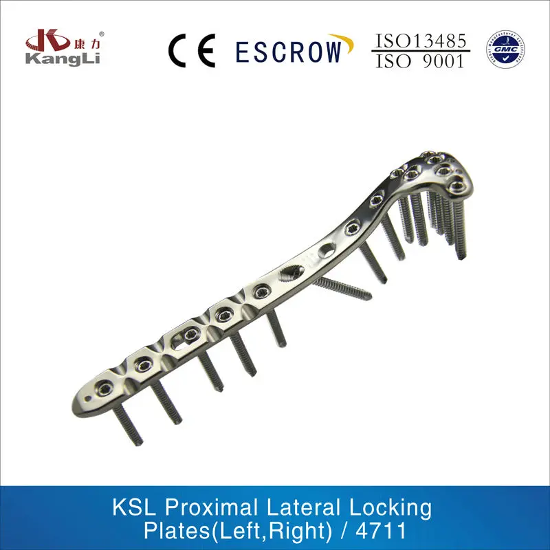 KSL Proximal Lateral Locking  Plates(Left,Right)
