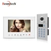 RFID Keypad access type IP65 waterproof villa 2ways video door phone kit
