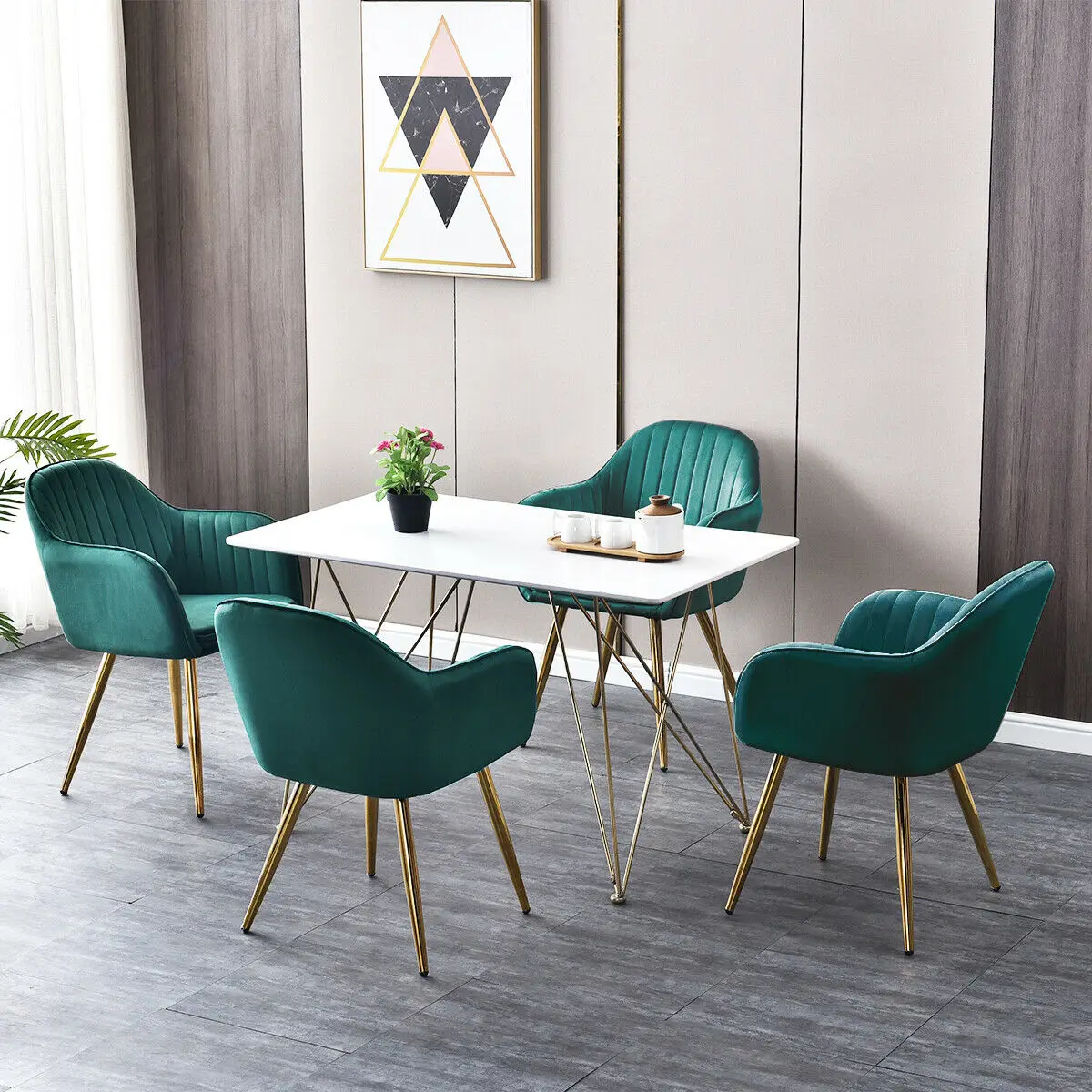 Set Of 2 Green Dining Chairs Velvet Accent Breakfast Chair Metal Legs Cushion Armchair Buy High Quality Set Of 2 Blue Dining Chairs High Quality Set Of 2 Blue Dining Chairs Velvet