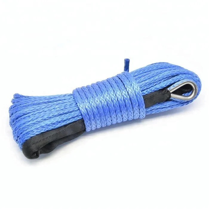 High performance customized package and size UHMWPE braided rope for winch or sailing