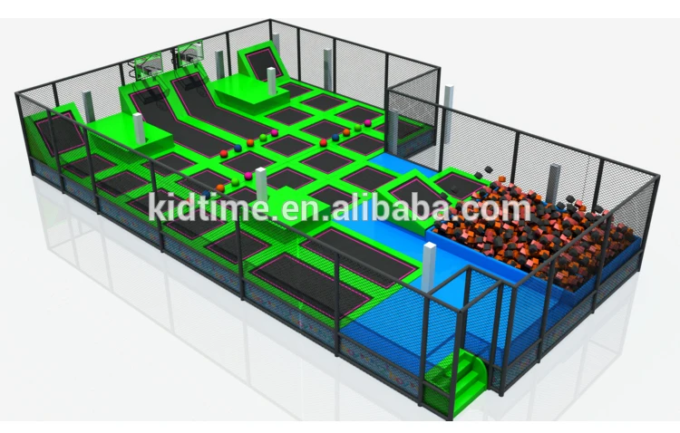 Source Activities Park Children Indoor Trampoline Parks For Sale on