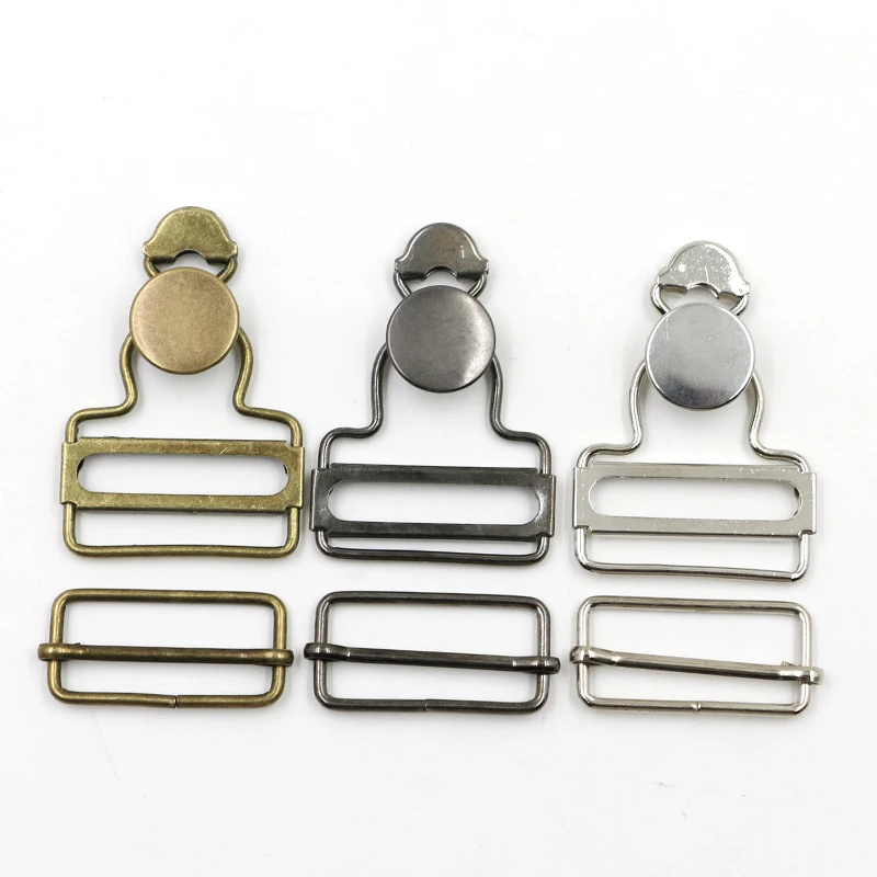 Adjustable Clip Slider Brass Metal Suspender Buckles - Buy Adjustable ...