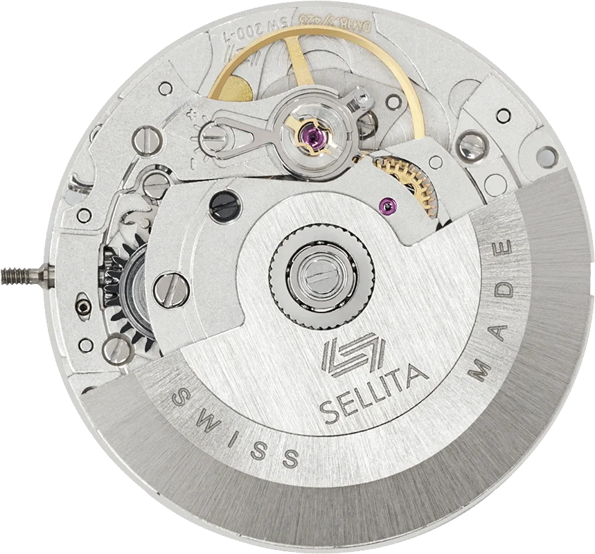 Watch movement SELLITA SW200 1 automatic movement 3 hands with date