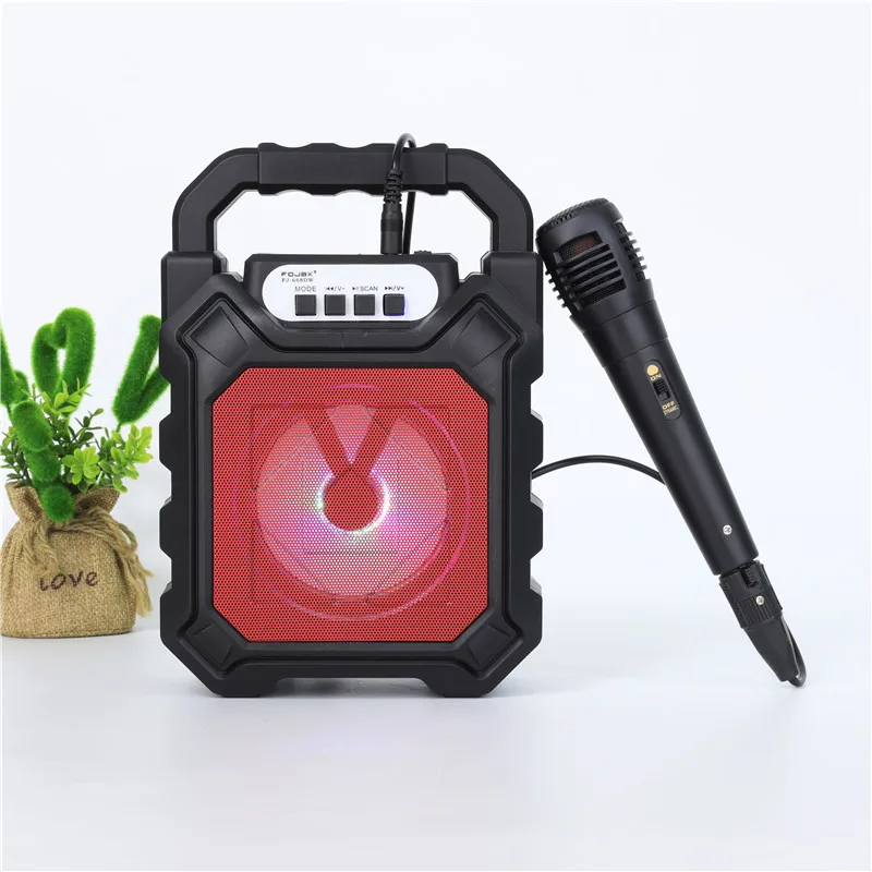 Portable Bluetooth-speaker Stereo Sound Box Loudspeaker Karaoke Mp3 music Speaker - ANKUX.COM