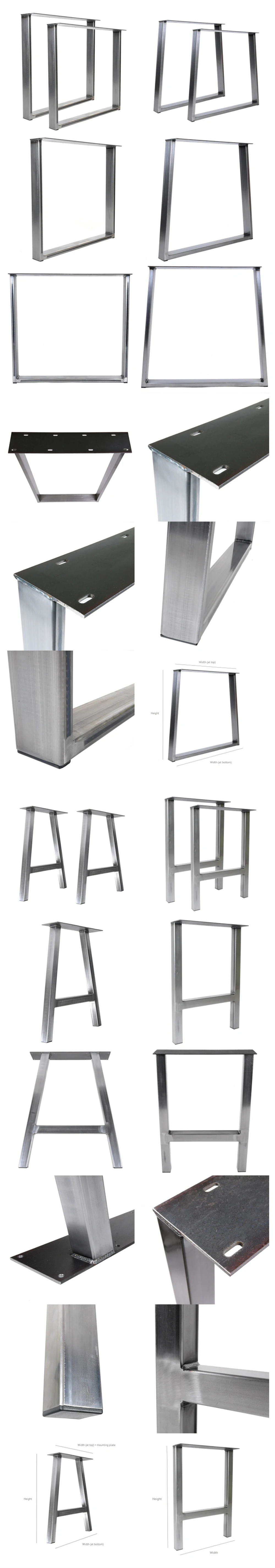 Table Base Square Dining Table Legs Bench Feet Coffee Table Legs For