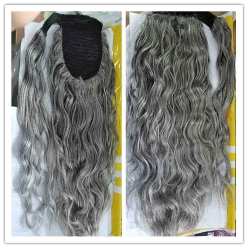 grey clip in hair extensions