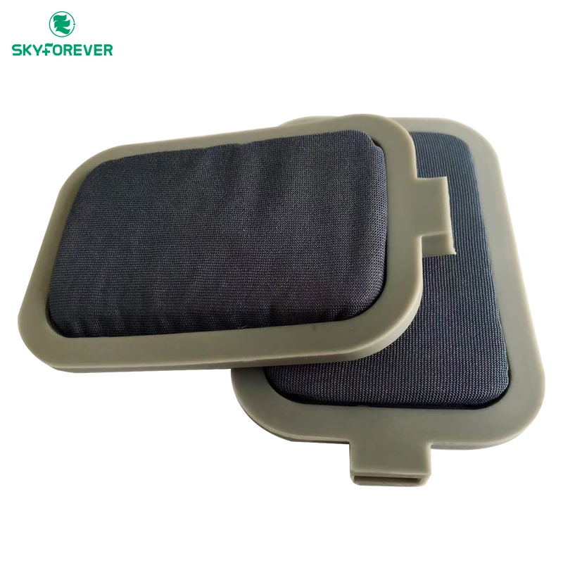Special 78x57mm Massage Silicone Rubber Heating Electrode Pads For Tens