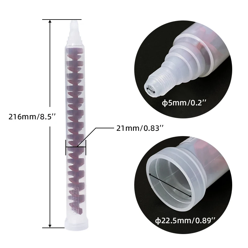 Hot Selling Factory Custom Industrial Dynamic Mixer Spiral Tube Core