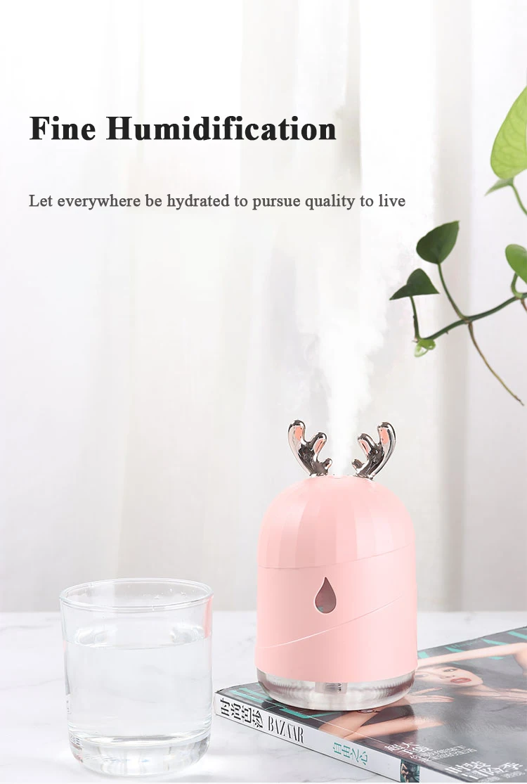 Portable Air Purifier,Mini Cool Mist Ultrasonic Aroma Diffuser Nano Car