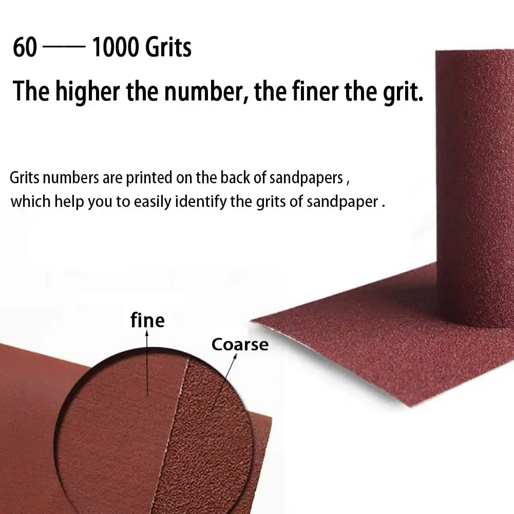 Sandpaper Roll Readytowrap Readytocut Long Abrasive Sandpaper Rolls
