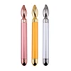 24K Anti-aging Wrinkles Skincare Electric Waterproof Energy Beauty Bar Golden Pulse Massager for Face Lifting