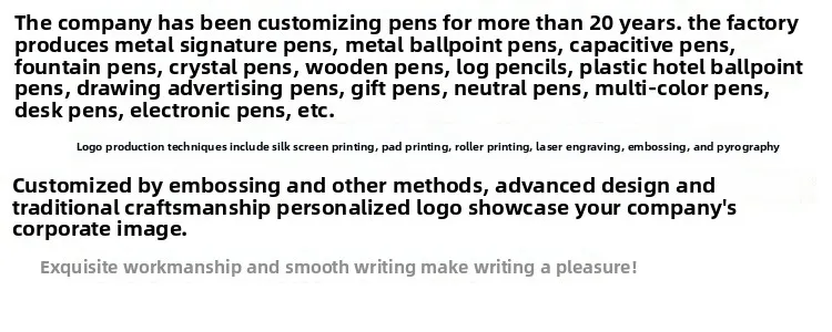 Intrekbare gelpen professionele signatuurpen met eigen logo_voghion.com