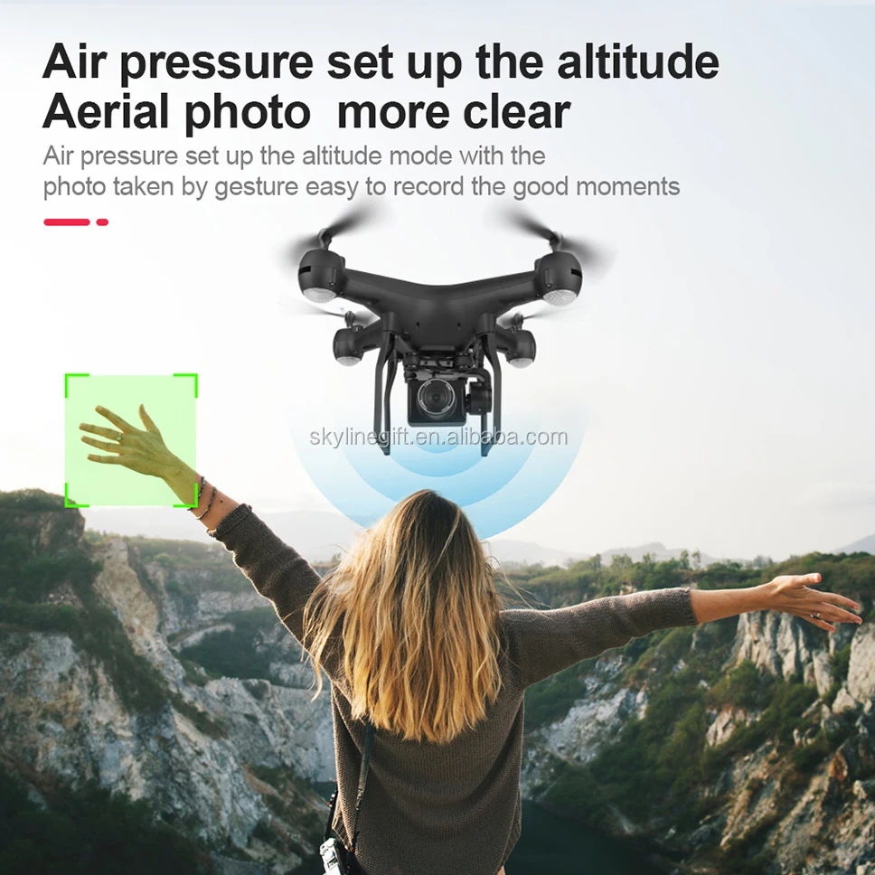 Drone 4k 1080P RC Quadcopter drone with HD 1080P 4K Wifi camera video highly stable Rc helicopter F68 4K RC Camera drones