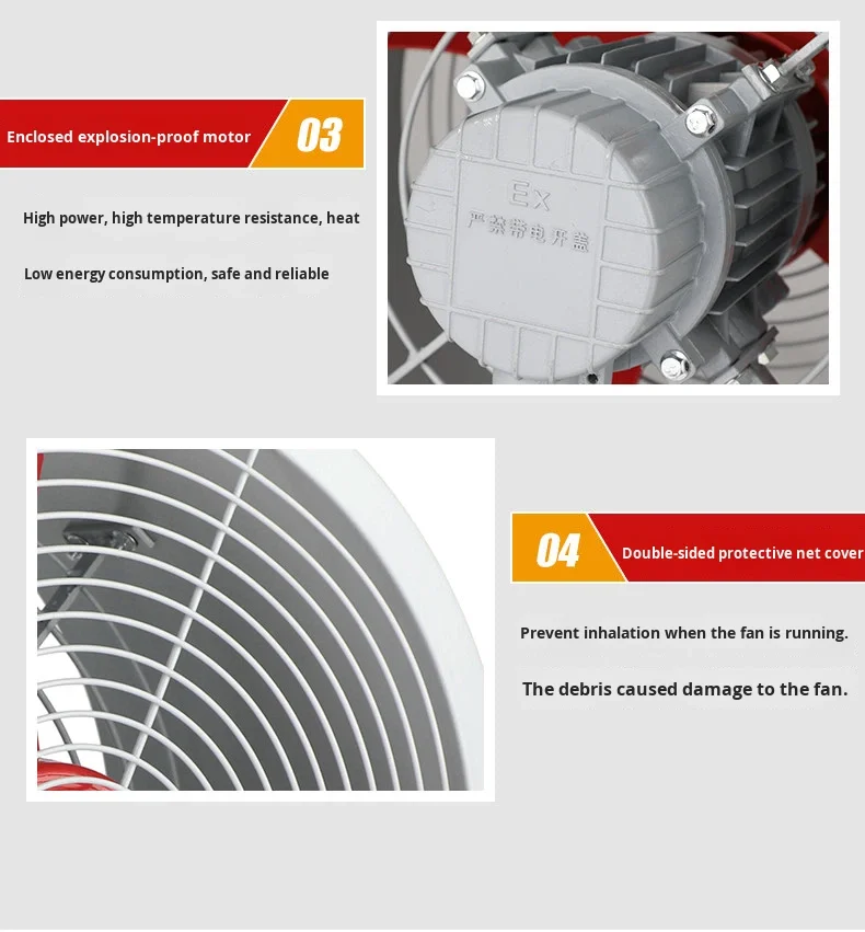 Axial Flow Fan, Explosion-Proof, 220V/380V - detail 30