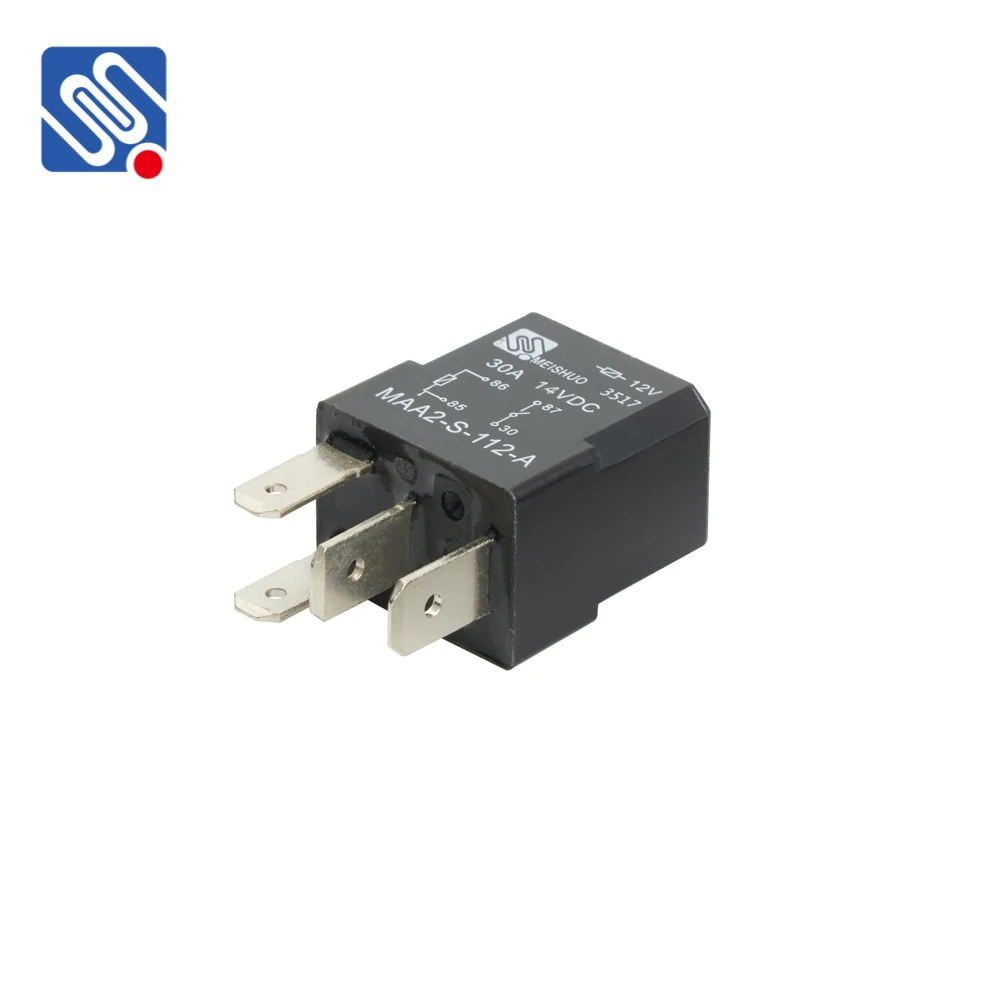 Meishuo Maa2 12v 24v 30a Automotive Relay 5 Pin Auto Rele 4pin 12v 20a