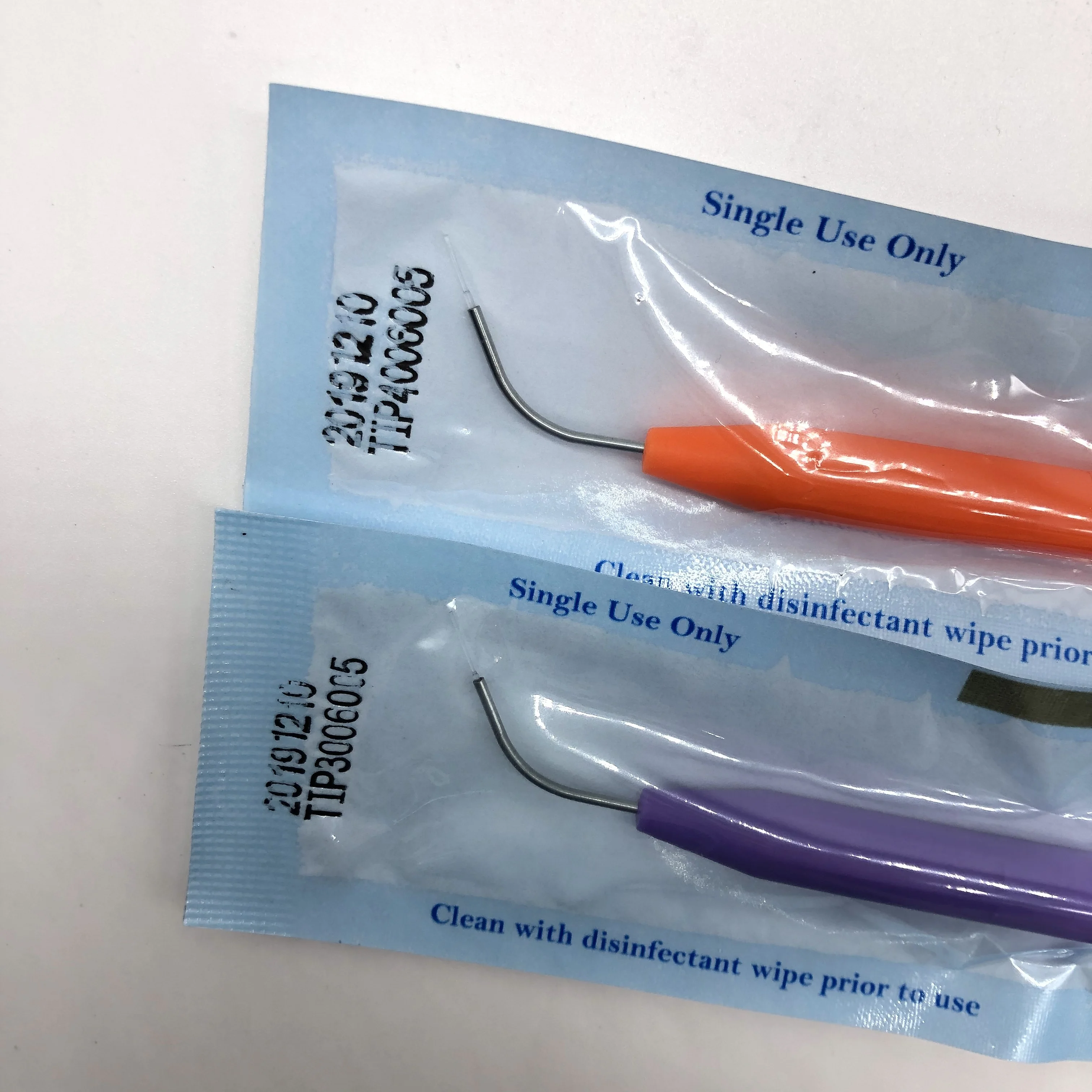 Dental Laser Working Tips For 2.5w And 7w Lasers 300um 400um Orange