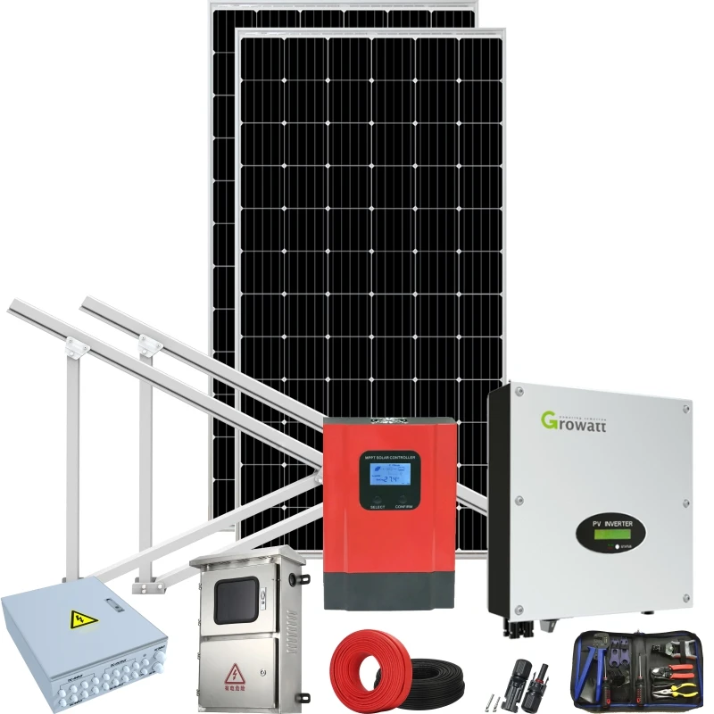 
House appliance load mini solar power plant with poly or mono solar panel 