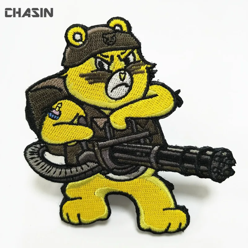 Funny Scout Patches,Custom Embroidery Backpack Patches Hook And Loop