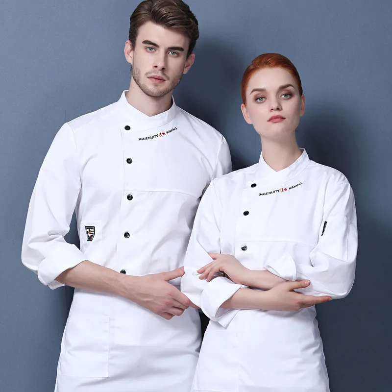 high quality restaurant hotel chef shirt chef clothing checker