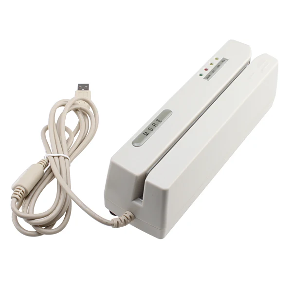 Mini Magnetic Stripe Credit Card Reader USB Connect 3 Tracks Msre606 Msr009 Magnetic Stripe Card Reader - ANKUX.COM