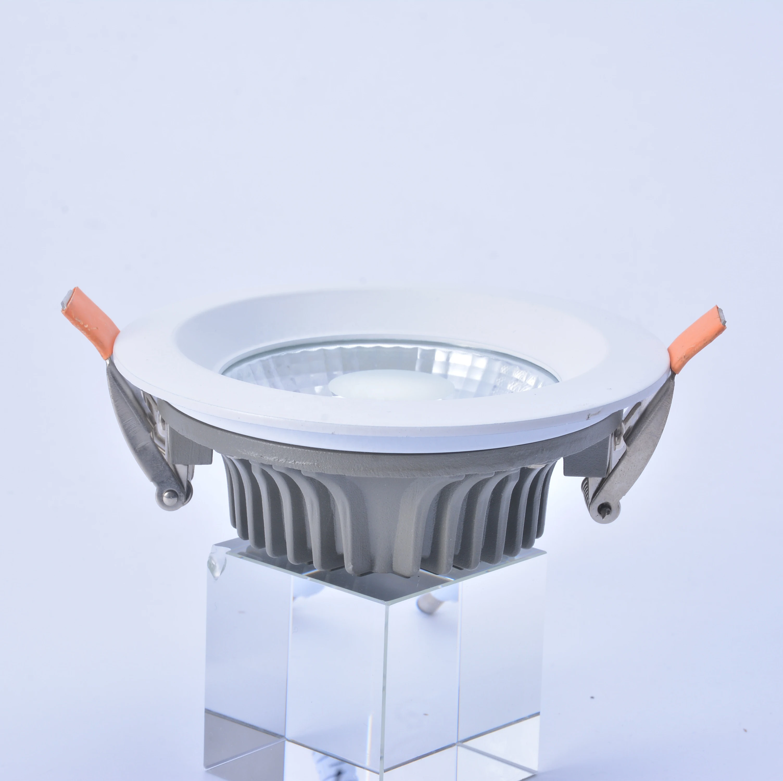 CTORCH 170~240V Die-Casting Al+Glass Recessed Cob Downlight