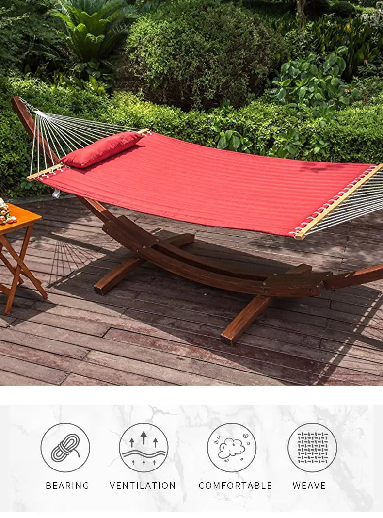 hammock with pillow