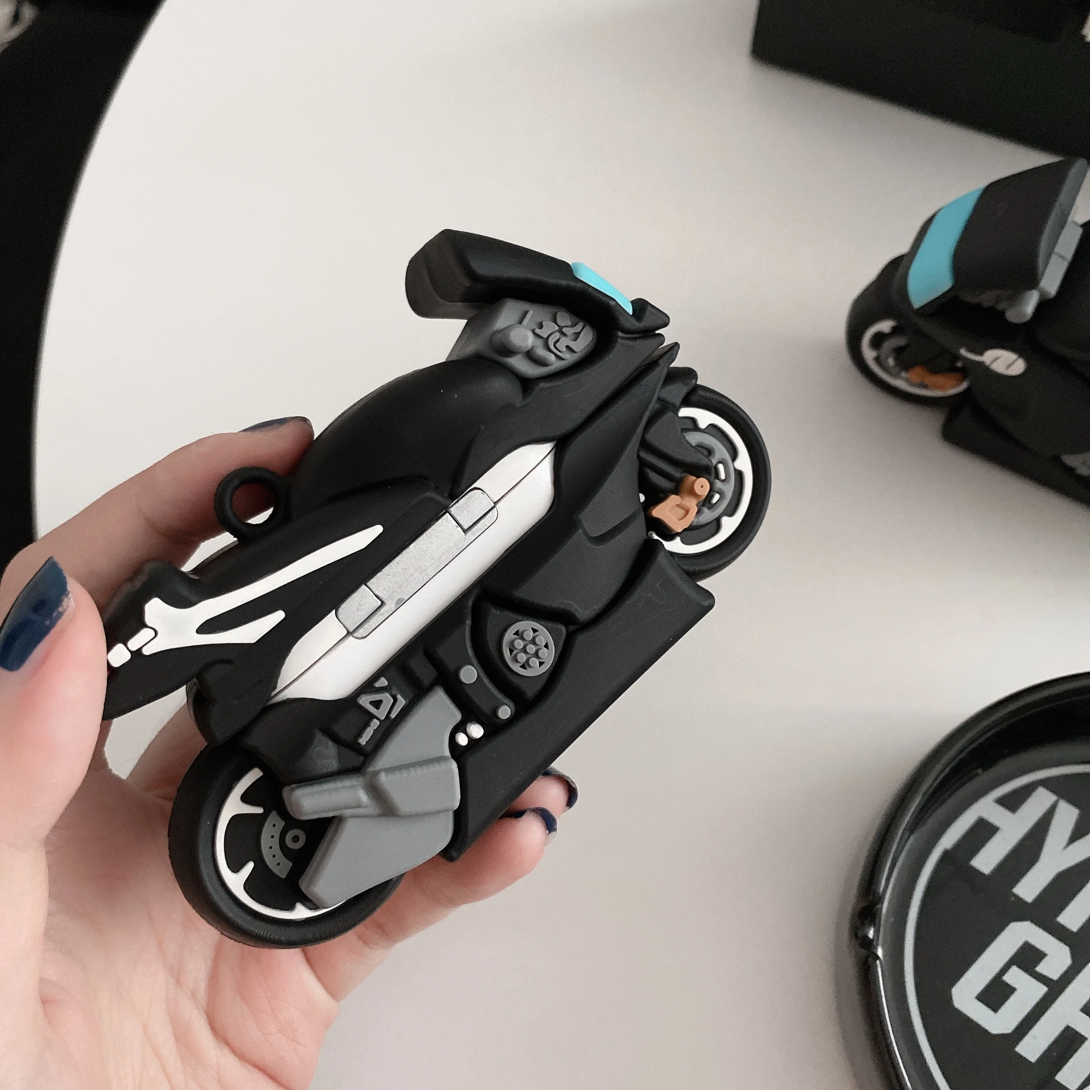 For Airpods Pro 3d Cool Motorcycle Earpods Case For Apple Airpods 1 2 3