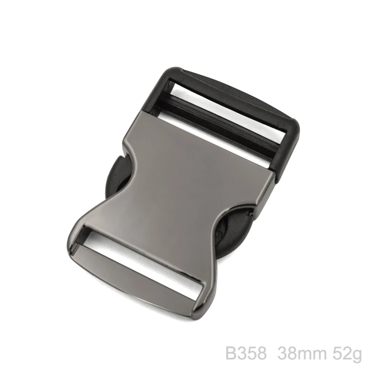 Sourcing Map Metal Quick Release Side Buckle - 25mm Inner, 42x36mm, Alloy For Belts, Bags, Dog Collars