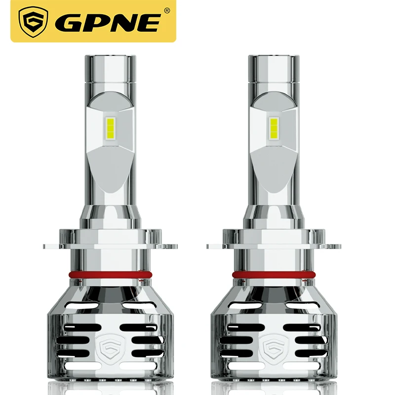 GPNE R1 h7 12 volt 4300k 6000K car led light strip headlight bulbs