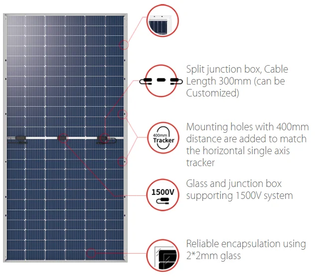 Longi LR5-72HBD Series Solar Module - 530watt Bifacial Panel