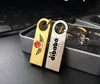 Customized Logo Print OEM USB flash disk creative metal flash drive gift drive high speed Designed USB flash disk