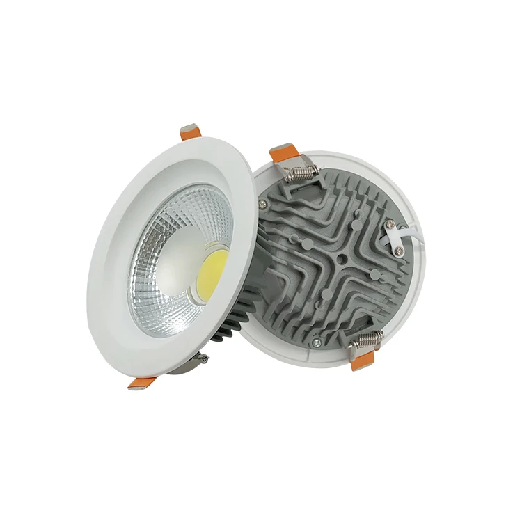 Die-Casting Aluminum Good Quality 5W 10W 12W 15W 20W 30W led down light  recessed COB led downlight