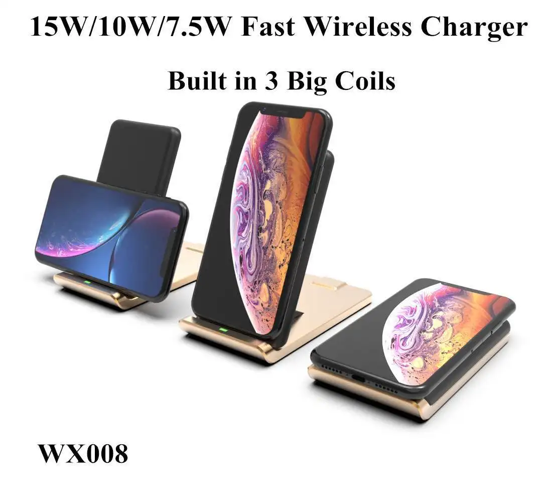 wholesale low price phone cellphone wireless charger fast wireless charger stand - ANKUX.COM