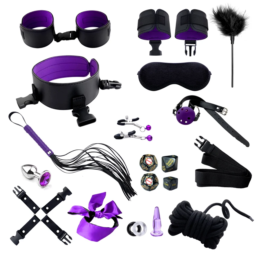 Sex Product Bdsm Pcs Set Bondage Gear Pu Leather Fetish Bdsm Japanese Bondage Suit Adult Sm