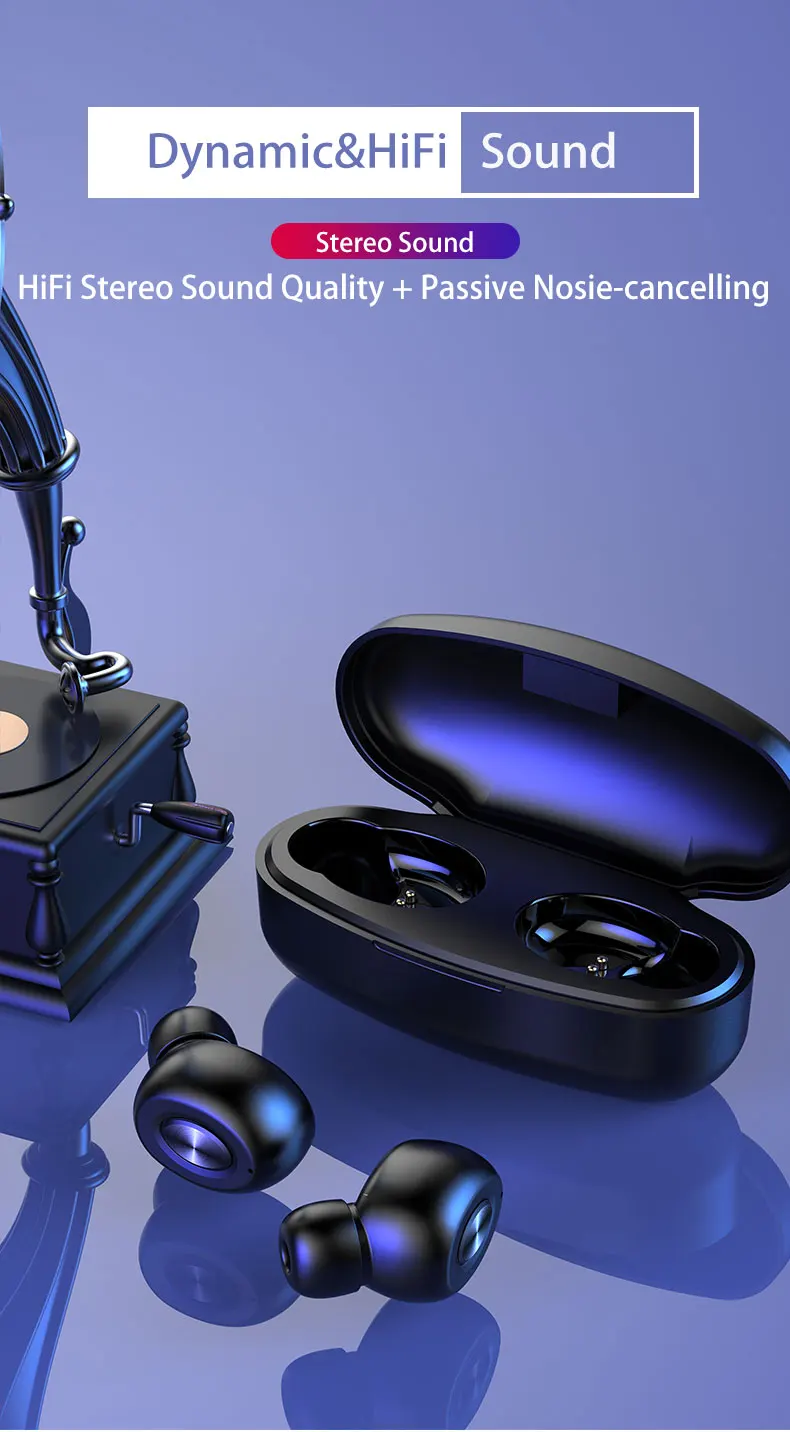 New Business Ideas Europe Earphone & Headphone 5.0 True Earbuds Wireless X18 TWS Earbud Wireless Headphone - ANKUX.COM