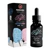 Custom 1oz 2oz 3oz dropper bottle box custom labels for CBD bottles