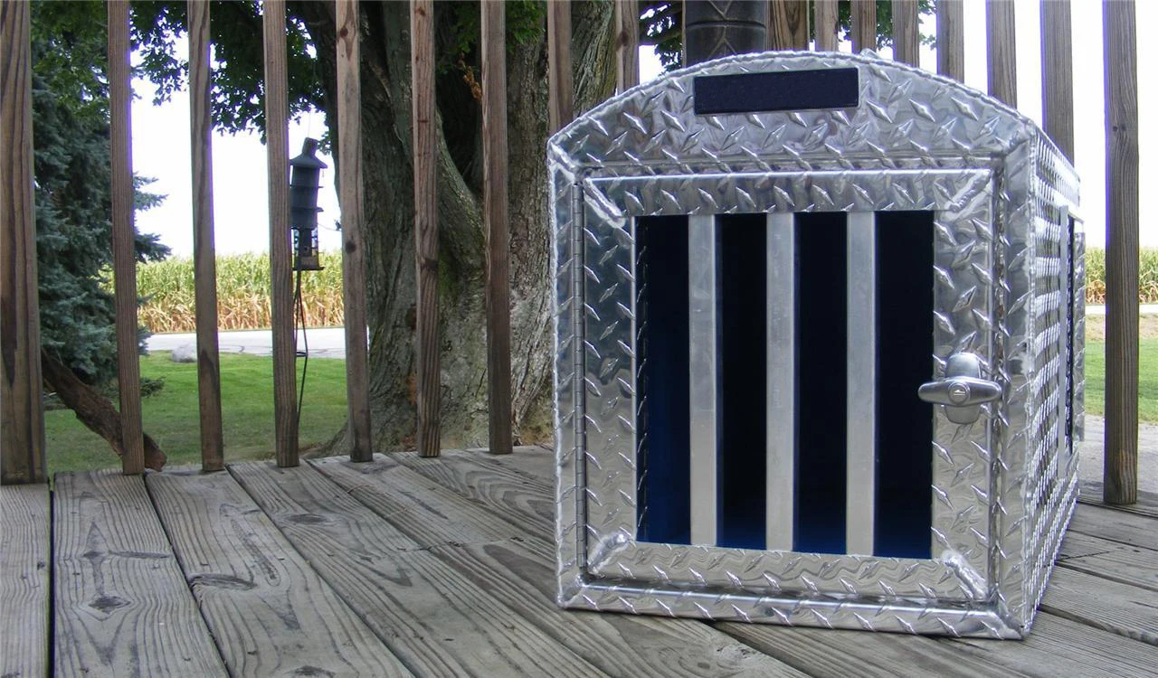 Custom Large Folding Metal Aluminum Dog Kennels Cage Crate Buy Metal