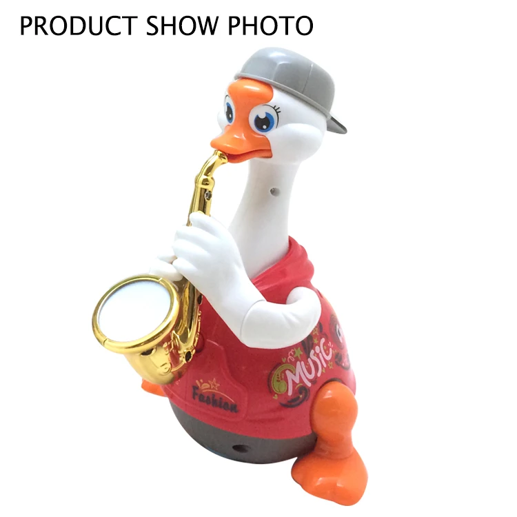 Flash Light Music Saxophone Dancing Goose Toy Kids Music Toy Educational Baby Toys Buy