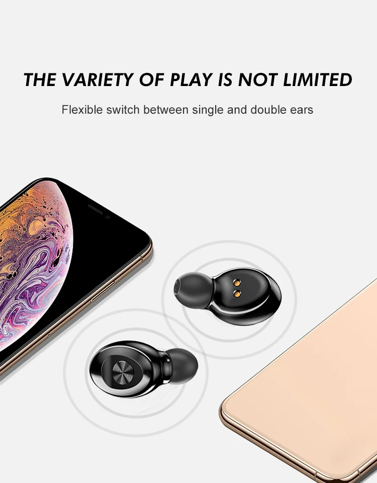 Jellico J18 New 2019 Trending Product Earbuds Noise Cancelling Earphone Bt5.0 TWS Earpieces With Charging Case - ANKUX.COM