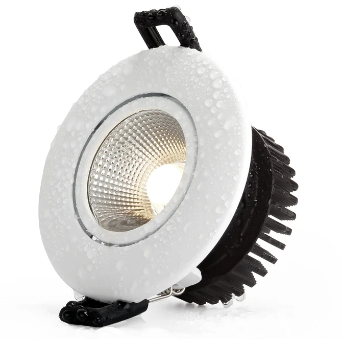 Top 48mm height hot-selling COB led downlight IP54 recessed cob led spotlight household dim to warm downlight LED 7W &12W