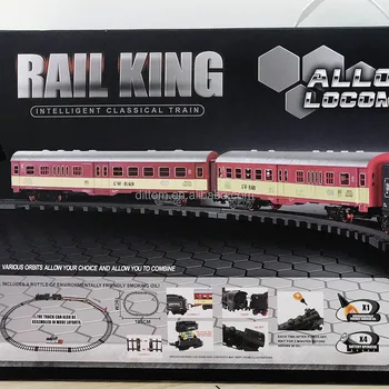 metal train track set