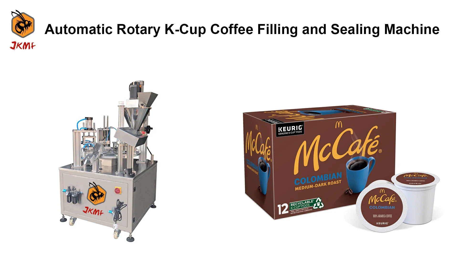 In Stock Automatic Kcup Coffee Pod Packing Machine For Coffee Pod K