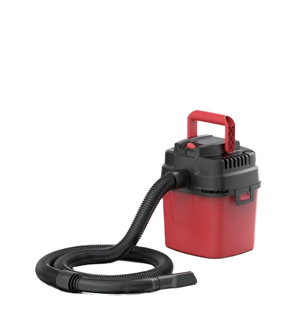Shark MessMaster 1-gallon shop vacuum with rubber-tipped crevice tool and wet pickup nozzle