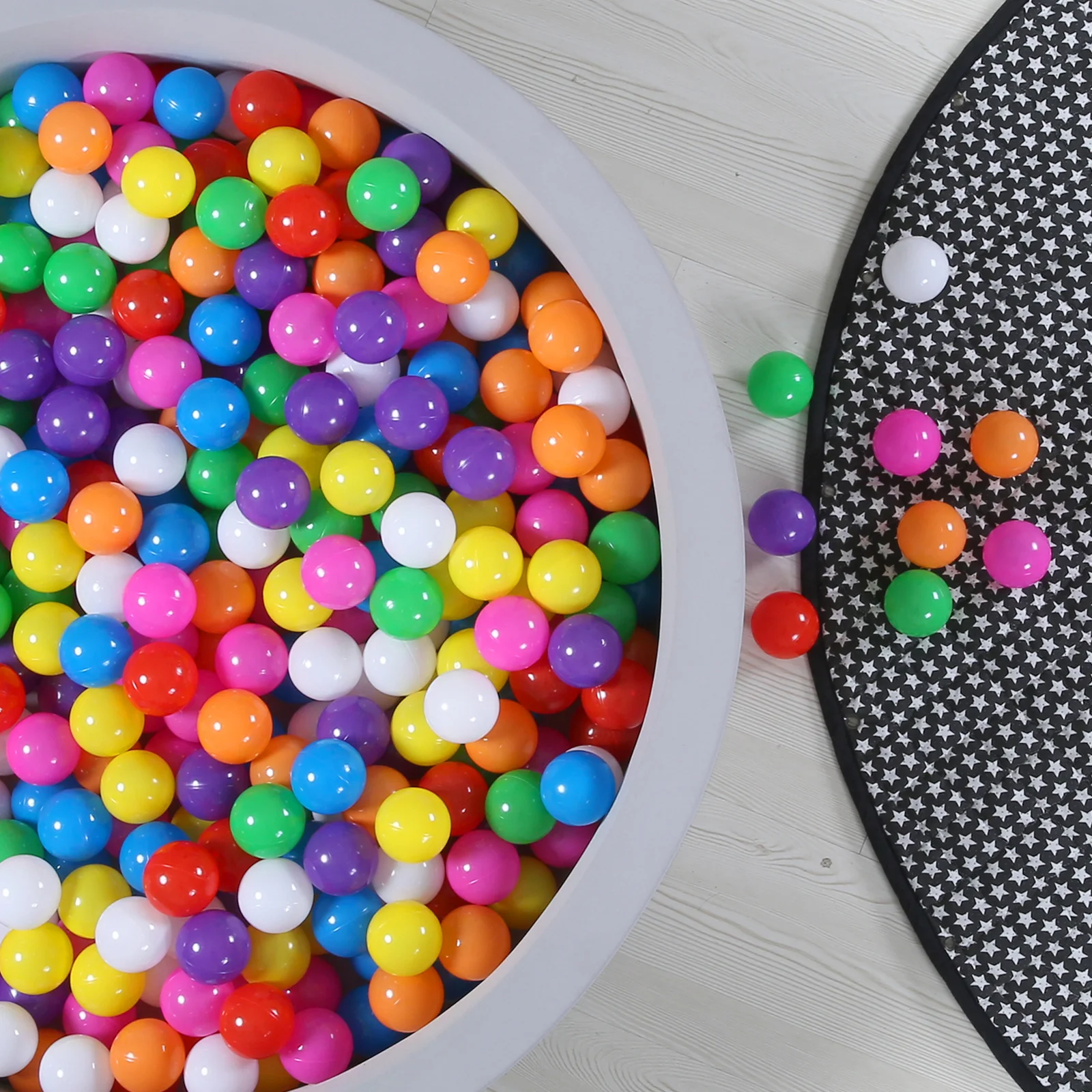 Custom Best Selling Colorful Ecofriendly Plastic Pit Ball Children