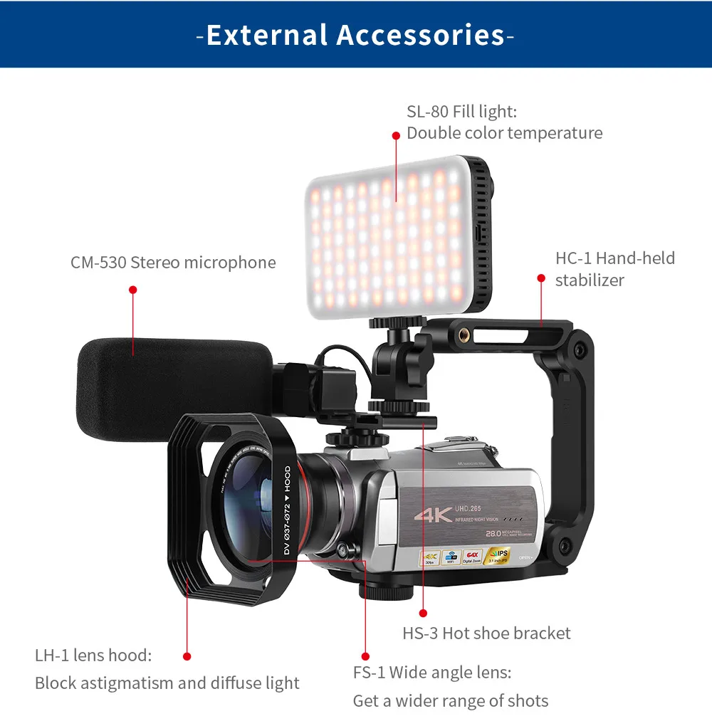 super 4k live streaming digital video camera with wifi| Alibaba.com