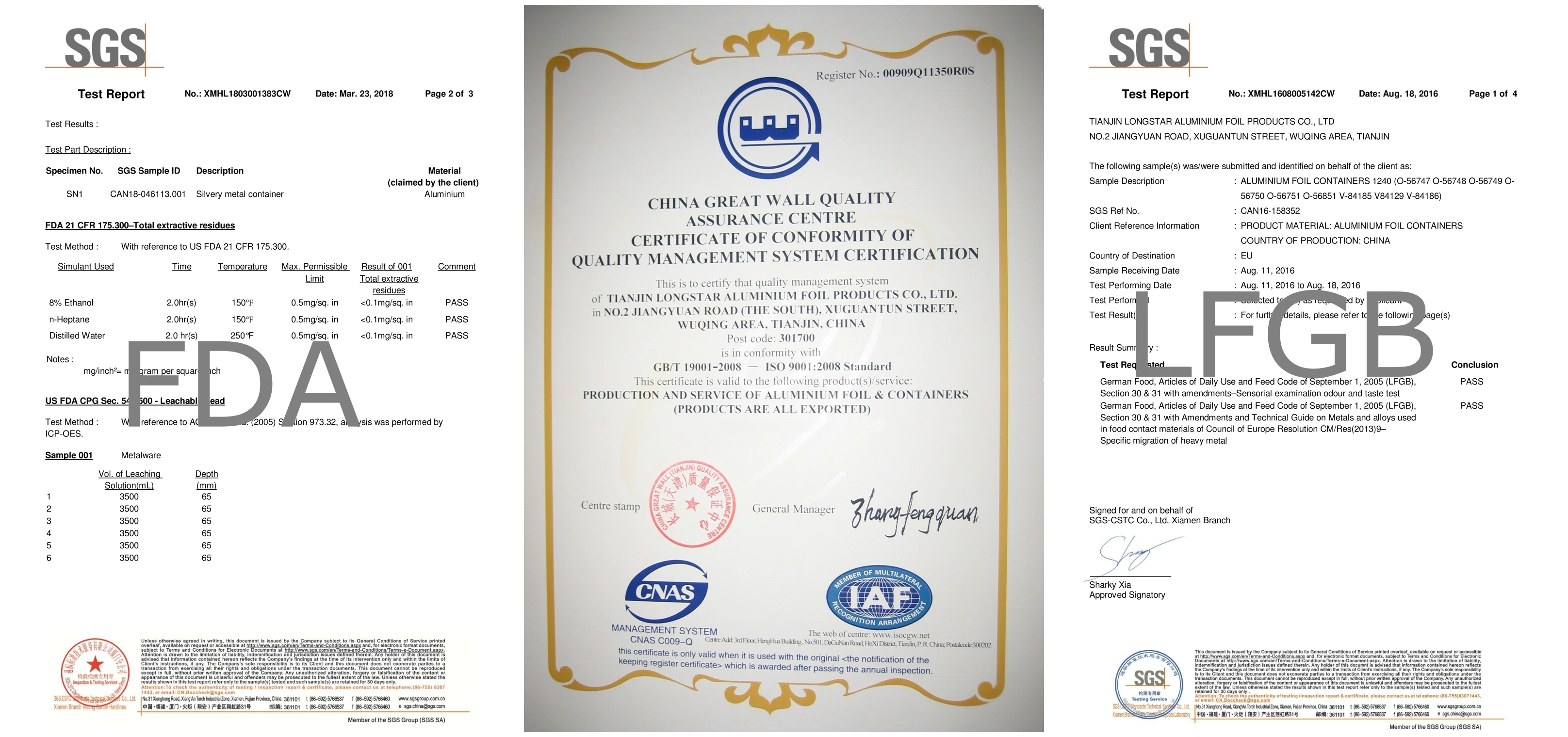 certifications