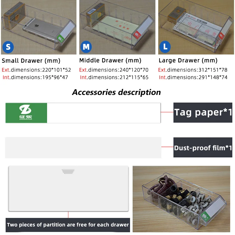 Electronic Component Storage Cabinet - Parts Organizer