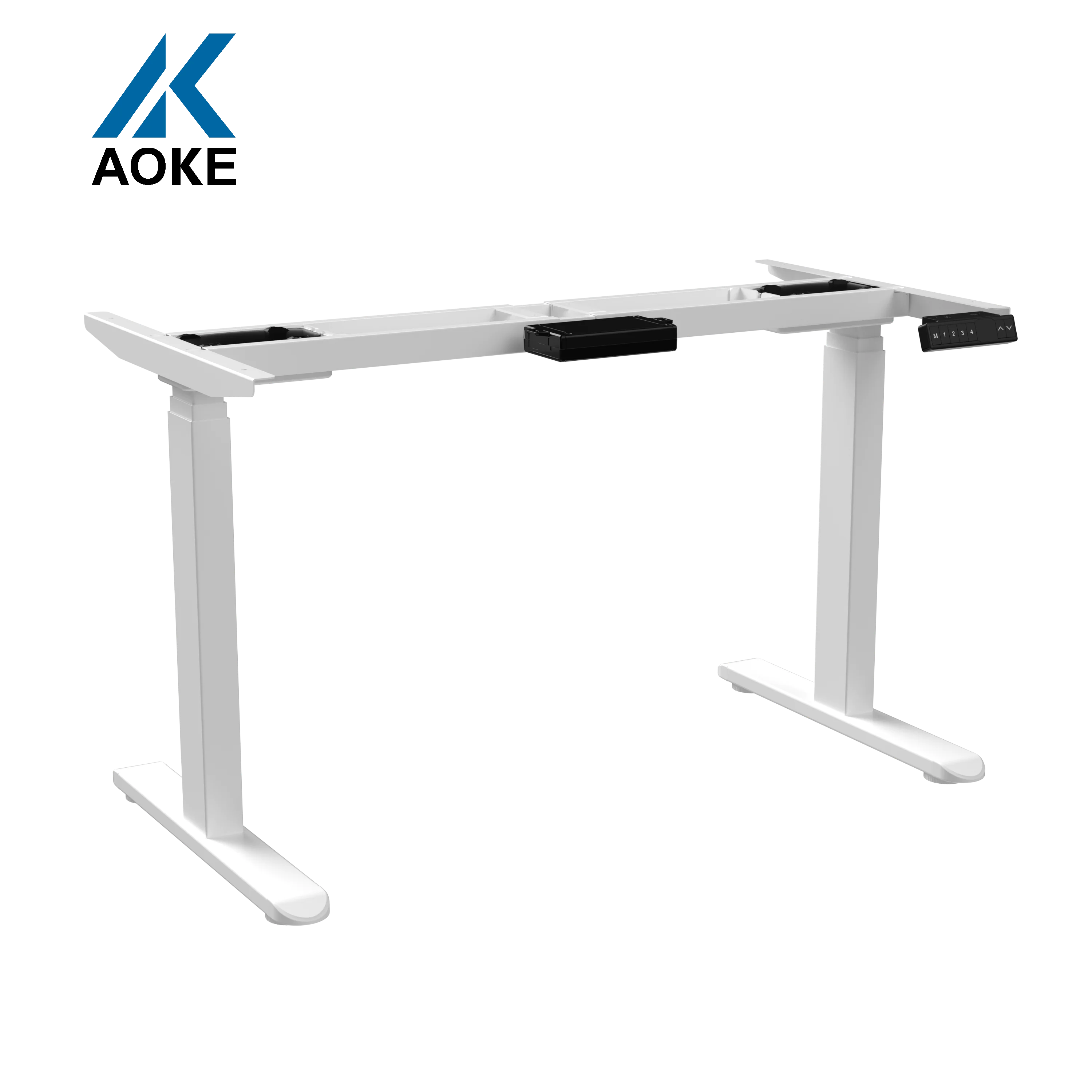 Electric Adjustable Height Office Sit Stand Desk Standing Desk Electric Office Table Dual Motor