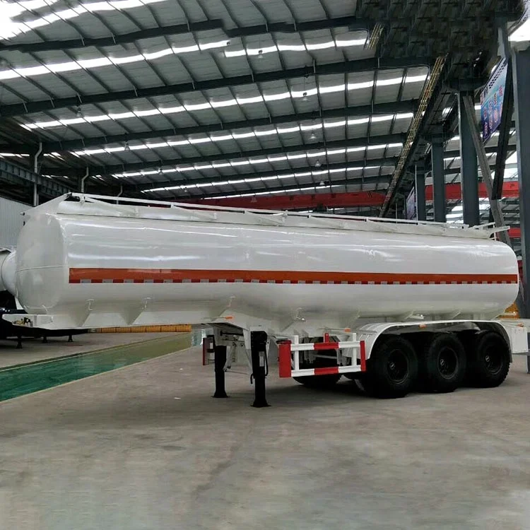 China 3 Axle 42000 45000 Liters Petrol Gasoline Oil Tank 